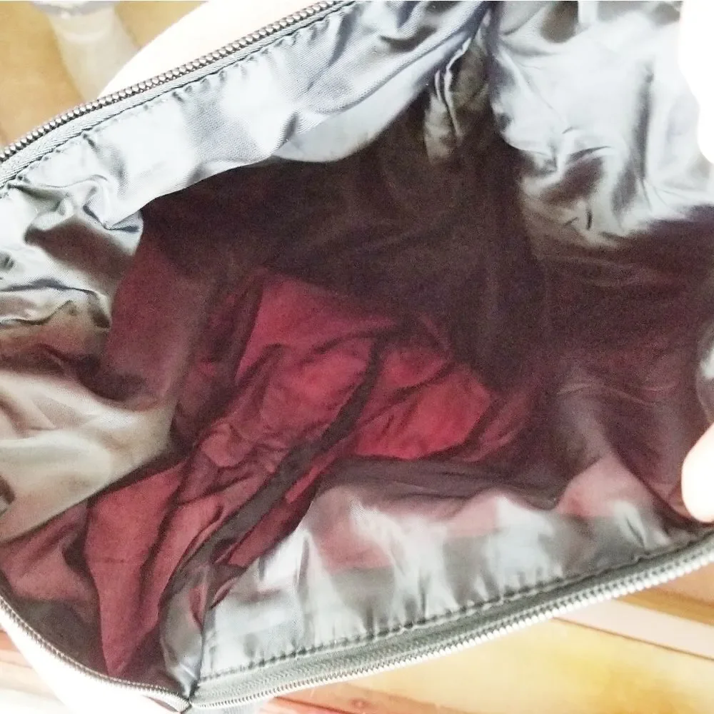 Victoria's Secret backpack zip closure
